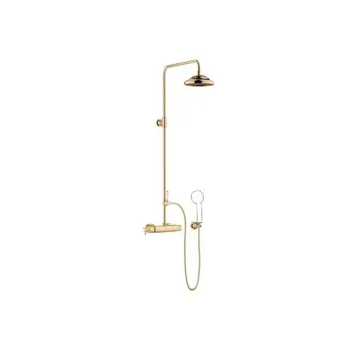 DORNBRACHT-Shower-Pipe-mit-Brause-Thermostat-MADISON-34459360-Messing-23kt-Gold-34459360-09 gallery number 1